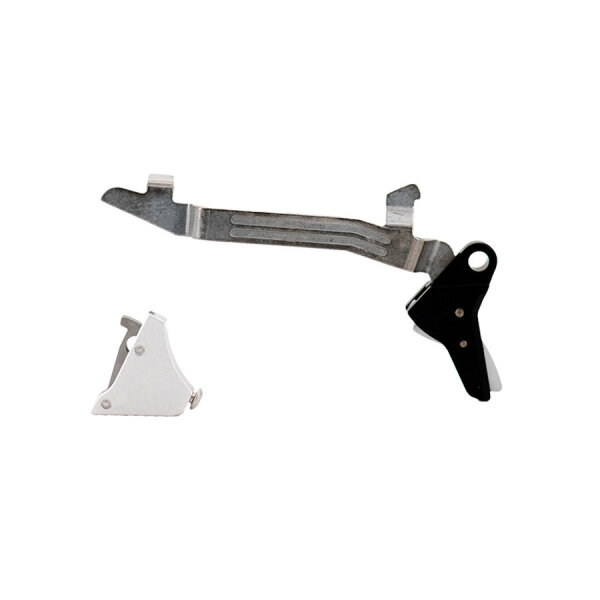 TIMNEY ABZUG F&Atilde;&oelig;R ALPHA GLOCK GEN5, ABZG-GEW. CA. 1360GR, GERADER ABZUG - SILBER