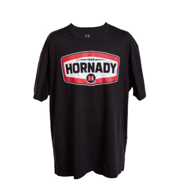 HORNADY T-SHIRT SCHWARZ GR. L