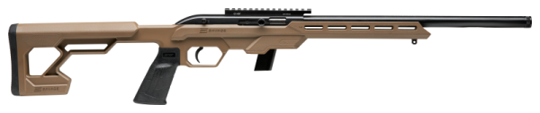 SAVAGE 64 PRECISION FDE 20RDS .22 LR 16,5"/42CM 1/2"-28