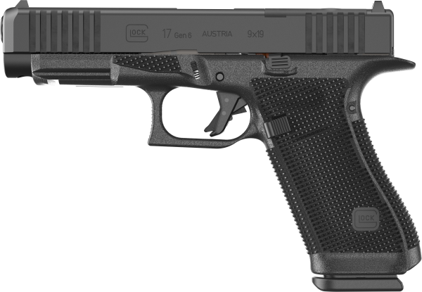 GLOCK PISTOLE G17 GEN6/OR/FS 9MM LUGER 4,5"/11,4CM VERSTELLBARE VISIERUNG/2KG STEUERFEDER