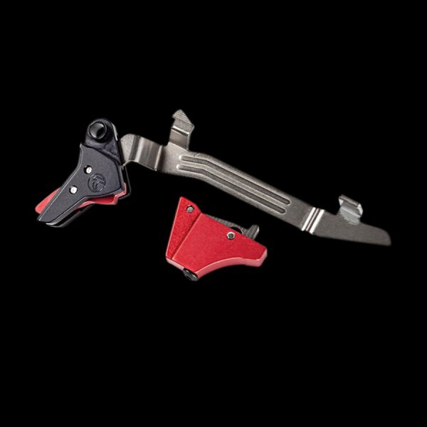 TIMNEY ALPHA GLOCK GEN3-4 LG FRAME, ABZG-GEW. CA.1360GR TEFLON-NICKEL-BESCHICHTUNG, GERADER ABZUG