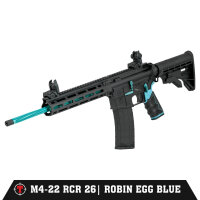 TIPPMANN M4-22 RCR26 .22 LR 16"/40,6CM ROBIN EGG BLUE
