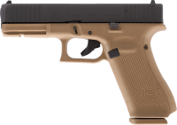 GLOCK G17 Gen5 SV Double Set 9 mm P.A.K., Schwarz und Coyote