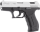 Walther P99 Bicolor 9 mm P.A.K., Schlitten mit Nickel-Finish