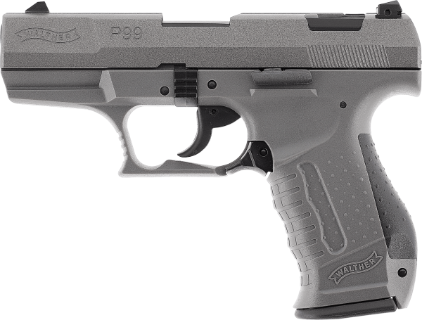 Walther P99 SV 9 mm P.A.K., grau, mit Stahlverschluss