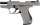 Walther P99 SV 9 mm P.A.K., grau, mit Stahlverschluss