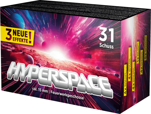 Umarex Hyperspace Set 15 mm, Schachtel mit 31 Effekten