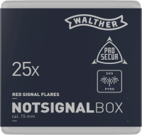 Walther ProSecur Notsignal-Box 15 mm, 25er Schachtel