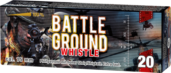 Umarex Battle Ground Whistle 15 mm, 20er Schachtel