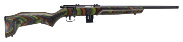 SAVAGE 93R17 MINIMALIST GR&Atilde;&oelig;N .17 HMR 18"/46CM 1/2"-28