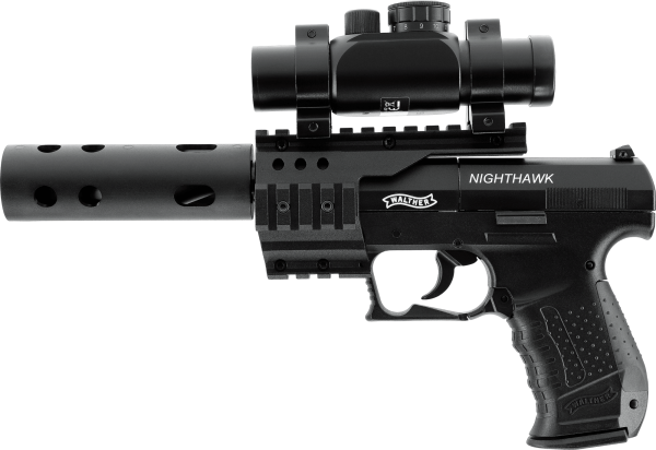 Walther NightHawk 4,5 mm (.177) Diabolo, CO₂, < 3,5 J