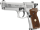 Beretta MOD. 92 FS 4,5 mm (.177) Diabolo, CO₂, < 4,0 J, Nickel-Finish, Holzgriffschalen