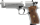 Beretta MOD. 92 FS 4,5 mm (.177) Diabolo, CO₂, < 4,0 J, Nickel-Finish, Holzgriffschalen