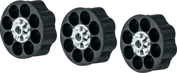 UX Trommelmagazin 4,5 mm (.177) Diabolo / BB, 8 Schuss, 3 St.
