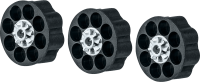 UX Trommelmagazin 4,5 mm (.177) Diabolo / BB, 8 Schuss, 3...