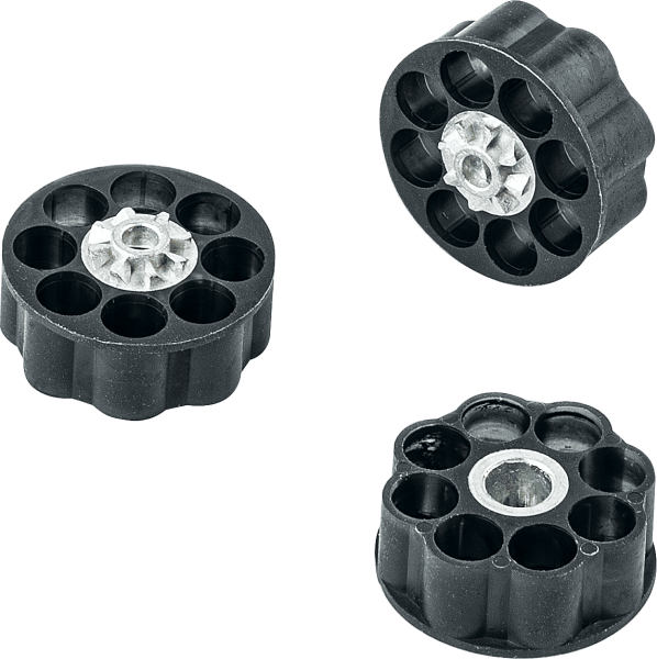 GLOCK Trommelmagazin 4,5 mm (.177) Diabolo / BB, 8 Schuss, 3 St.