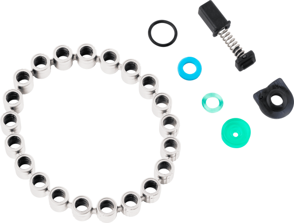 GLOCK Service-Kit f&uuml;r Magazin (inkl. Magazinkette, 2 Ventildichtungen, Anstechdichtung, Magazinausl&ouml;ser-Federeinheit und 2 O-Ringen)