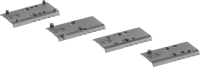 Umarex Adapterplatten 4er Set MOS 1 f&uuml;r Airgun /...