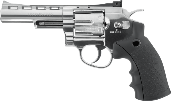 Legends S40 4" 4,5 mm (.177) Diabolo, CO₂, < 4,0 J, Silver-Finish