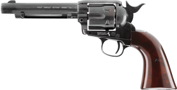Colt SAA .45 - 5.5" 4,5 mm (.177) Diabolo, CO₂, < 3,0 J, Antik-Finish