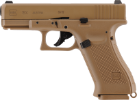 GLOCK G19X 4,5 mm (.177) BB, CO₂, < 3,0 J, Coyote