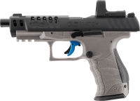 Walther Q5 Match Combo 5" Set 4,5 mm (.177) Diabolo, CO₂, < 3,0 J, Tungsten Gray
