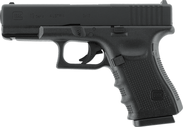 GLOCK G19 Gen4 MOS 4,5 mm (.177) BB, CO₂, < 3,0 J