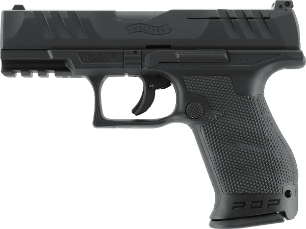Walther PDP Compact 4" 4,5 mm (.177) BB, CO₂, < 3,0 J