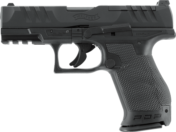 Walther PDP Compact 4" 4,5 mm (.177) BB, CO₂, < 3,0 J, Optics Ready