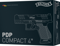 Walther PDP Compact 4" 4,5 mm (.177) BB, CO₂, < 3,0 J, Optics Ready