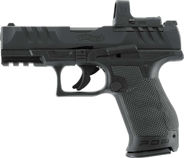 Walther PDP Compact 4" Set 4,5 mm (.177) BB, CO₂, < 3,0 J, Optics Ready