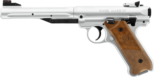 Ruger Mark IV Stainless 4,5 mm (.177) Diabolo, Federdruck, < 3,0 J