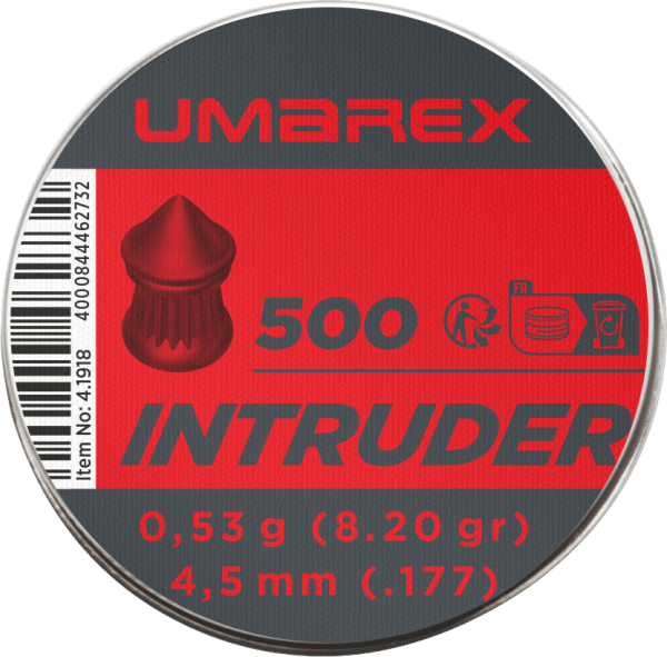 Umarex Intruder Diabolos 4,5 mm (.177), Spitzkopf, 0,53 g, 500 St., Dose