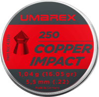 Umarex Copper Impact Diabolos 5,5 mm (.22), Spitzkopf,...