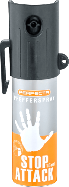 Perfecta Stop Attack Pfeffer-Spray 15 ml, 10 % OC, konisch
