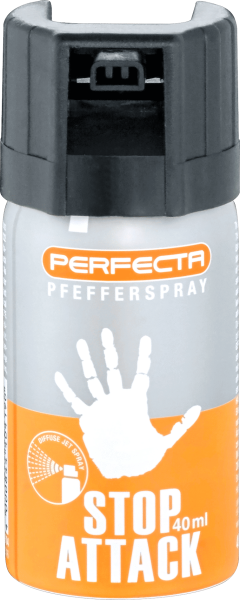Perfecta Stop Attack Pfeffer-Spray 40 ml, 10 % OC, konisch