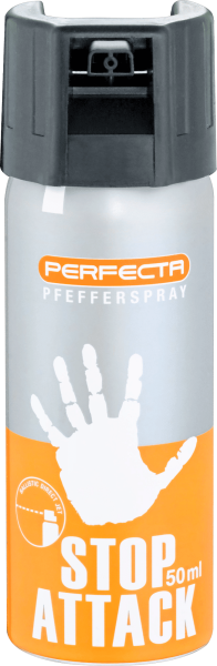 Perfecta Stop Attack Pfeffer-Spray 50 ml, 10 % OC, ballistisch