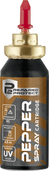 P2P Pfefferkartusche 11 ml, 10 % OC, ballistisch, f&uuml;r PGS und HDR 50 Launcher, UV-Markierung