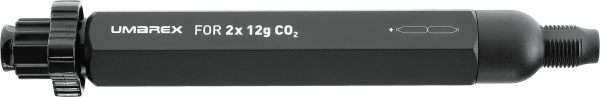 T4E 2x 12 g CO₂-Adapter mit Quick-Piercing-System