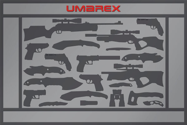 Umarex Work Mat 45 x 30 cm, rutschfestes Gummi