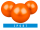 T4E Sport PAB 43 .43, 0,82 g, Orange Mark, 500 St., Beh&auml;lter
