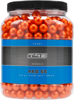 T4E Sport PAB 68 .68, 3,25 g, Orange Mark, 500 St.,...