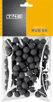 T4E Practice RUB 68 .68, 3,01 g, schwarz, 100 St.,...