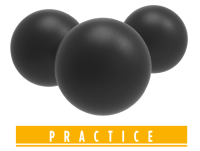 T4E Practice RUB 68 .68, 3,01 g, schwarz, 100 St., Polybeutel