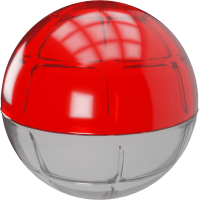 P2P Defense PEB 50 .50, 0,82 g, rot, 10 St., R&ouml;hrchen