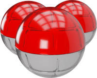 P2P Defense PEB 50 .50, 0,82 g, rot, 10 St., R&ouml;hrchen