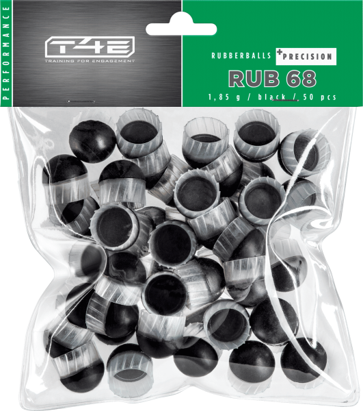 T4E Performance RUB 68 Prec .68, 1,85 g, schwarz, 50 St., Polybeutel