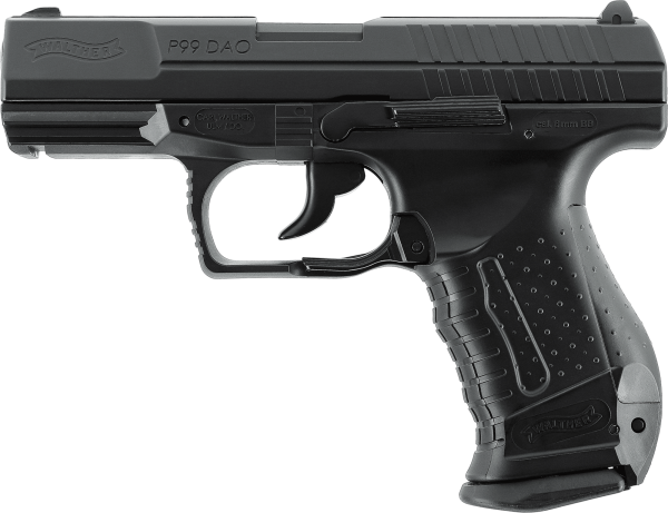 Walther P99 DAO 6 mm, CO₂, < 2,0 J