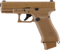 GLOCK G19X 6 mm, CO₂, < 1,6 J, Coyote