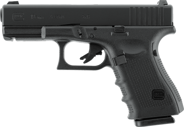 GLOCK G19 Gen4 6 mm, Gas, < 1,0 J